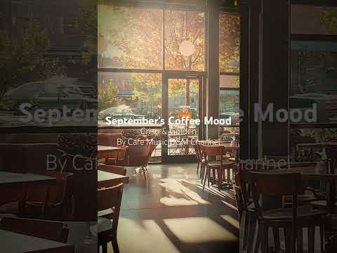 Golden Leaves & Café: Enjoy a Quiet #AutumnDay Indoors with #SmoothJazz and a Perfect #CoffeeMoment