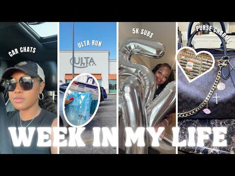 Week In My Life |Finally 5k Subs + Decorate My Purse w/ Me + Shopping + New Digital Marketing Bundle