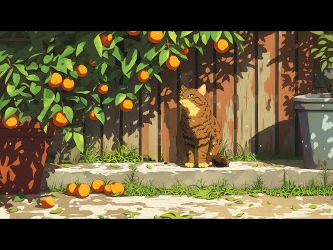 Cheerful Vibes 🐾🍊lofi ambient music ~ lofi autumn 🍁🎵 chill beats to relax/study to