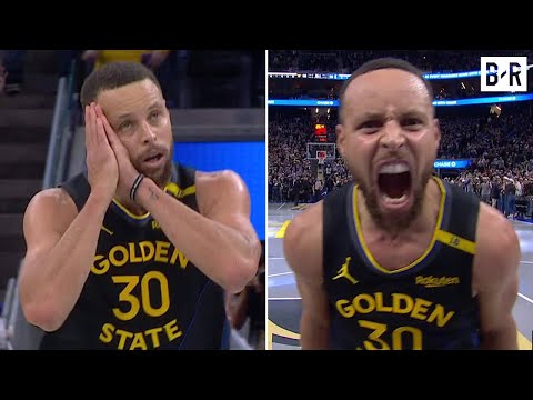 Steph Curry Hits Dagger 3 & 'NIGHT NIGHT' to Spoil Klay Thompson's Return 🔥