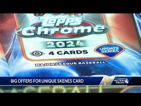 Pirates make enticing offer for one-of-a-kind Paul Skenes baseball card