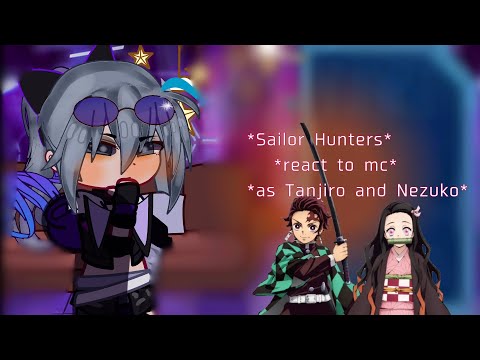 •|Stellaron Hunters react to Mc as Tanjiro and Nezuko|Honkai Star Rail x Demon Slayer|Gacha club|•