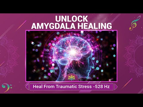 Unlock Amygdala Healing - Heal From Traumatic Stress, Heart Palpitations & Panic Attacks - 528 Hz