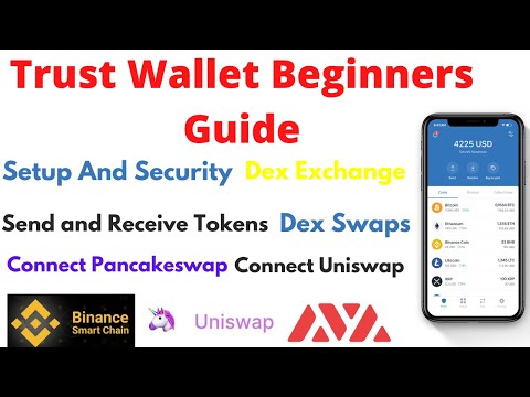 How To Use Trust Wallet App For Beginners Send and Receive Tokens