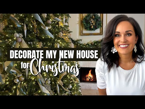 Decorate my New House for Christmas With Me!