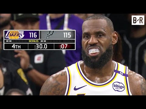 Lakers vs. Spurs Wild Ending - Final 4 Minutes | 2024 NBA Cup