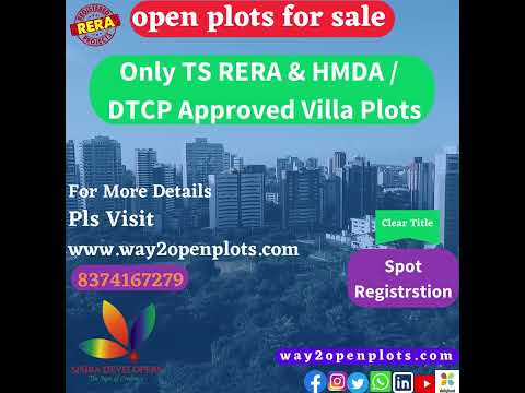 PLOTS  @ Mumbai Highway Hyd