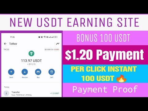 Latest USDT Earning Site 2023 | $100 USDT Free Sign UP | Free USDT Earn | Usdt Passive Income