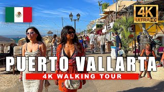 🇲🇽 Puerto Vallarta, México 3 Hour Walking Tour 2024 | 4K HDR 60fps