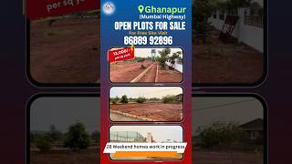 Mumbai Highway Open Plots #shorts #ytshorts #youtubeshorts #openplots #mumbaihighway #vbvrprojects