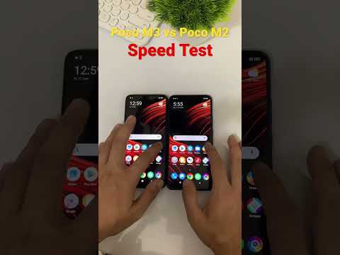 Poco m3 vs Poco m4 Speed Test #shorts