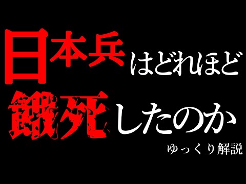 【ゆっくり解説】餓死、病死した日本兵とその記録－76年前の戦争