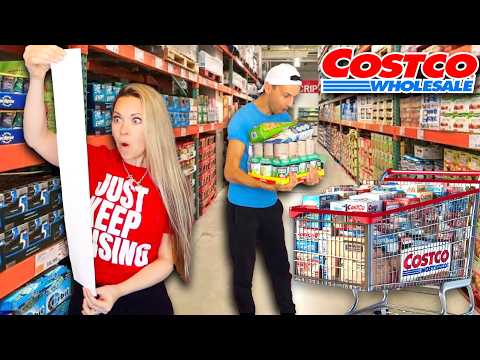 Shocking! COSTCO USA vs COSTCO UK price comparison! HUGE food shopping haul!