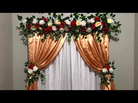 Simple Wedding Backdrop