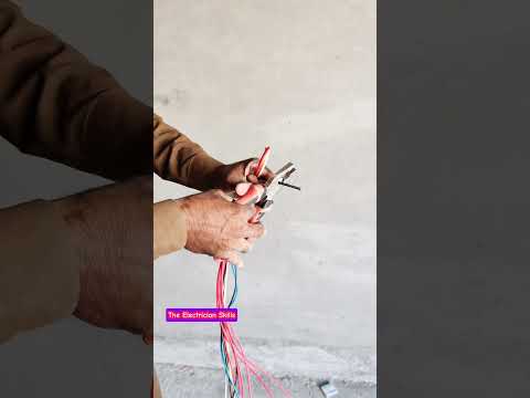 wiring techniques | home electrical wiring basics #youtubeshorts #shorts