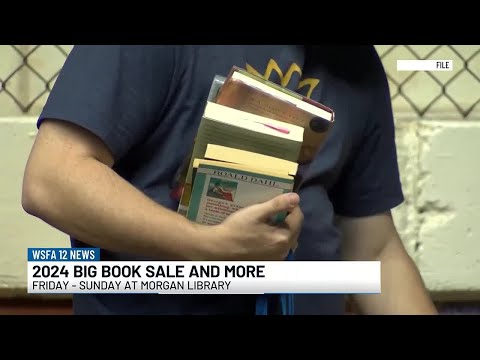 12 Talk: Montgomery City-County Library hosting annual Big Book Sale & More