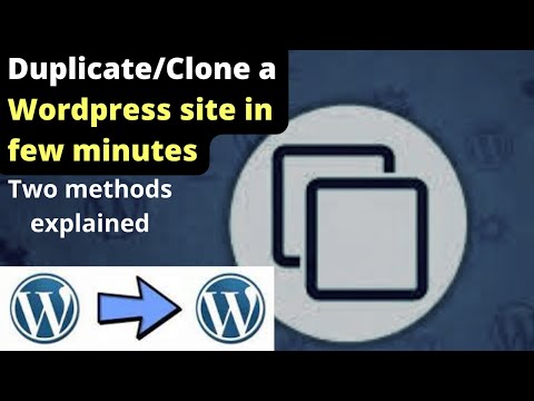 How to clone a wordpress website to another Domain name. all-in-one wp migration and Softaculous.