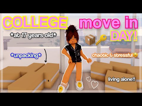 COLLEGE Moving day!! | Roblox Berry Avenue Roleplay