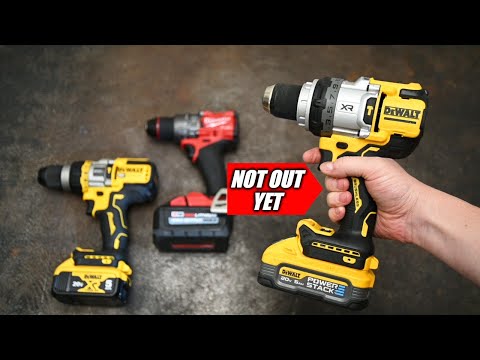 DeWALT's New Flagship Drill DCD1007 Before They Want You to See it