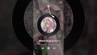 Misturi Singing Pt-1 #anime #clips #animeclips #demonslayer #animevideos #edit