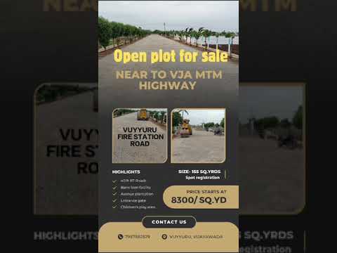 CRDA APPROVED, CALL 7997582529#openplots #openplotsforsaleinvijayawada  #vijayawada #property