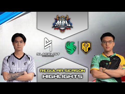 FALCONS AP BREN vs BLACKLIST HIGHLIGHTS | MPL PH S14 REGULAR SEASON