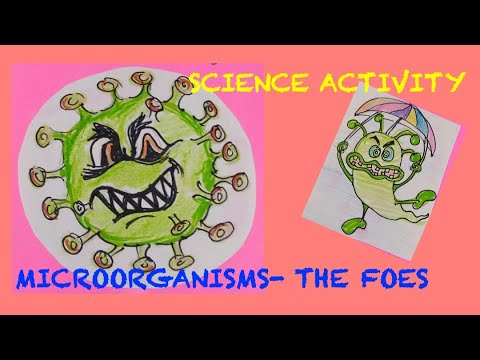 #MICROORGANISMSFRIENDANDFOE #SHORTS #SCIENCEACTIVITY #NCERT #CBSEBOARD  #ARTINTEGRATEDPROJECT #DIY