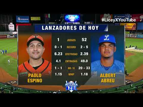 Toros del Este Vs Tigres del Licey - RESUMEN