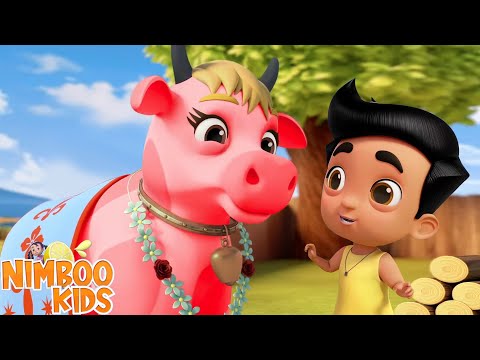 Gaiya Meri Gaiya Song, गैया मेरी गैया, Nursery Rhymes and Cartoon Videos for Children