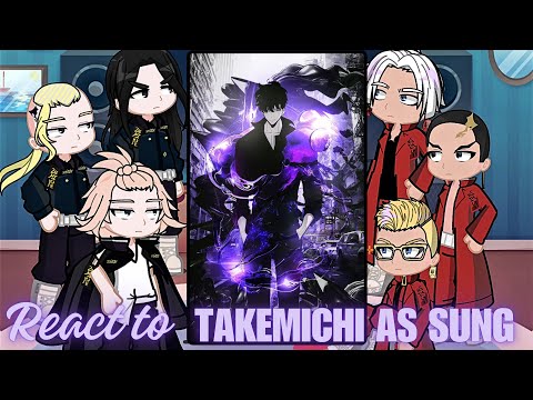 Tokyo revengers react to takemichi as sung Jin woo | Gacha life 2  | Mikey | solo Leveling