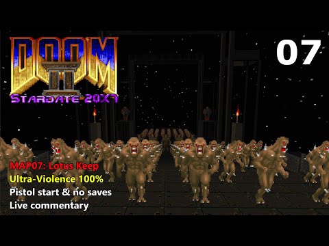 Doom II: Stardate 20X7 - MAP07: Lotus Keep - Ultra-Violence 100%