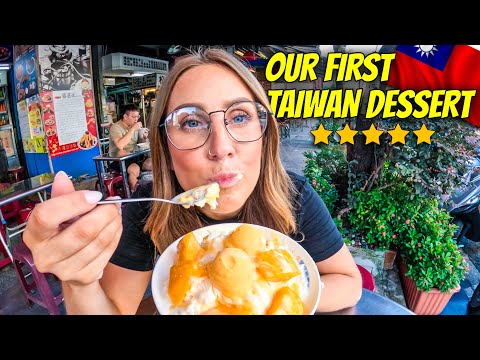 Taiwanese People Eat This!? 🇹🇼 (popular local dessert)