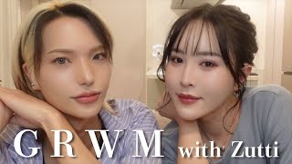 【GRWM】Zuttiとメイクしながら爆語り。