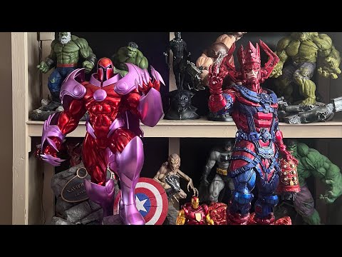 Custom 1/4 Galactus and Onslaught Statues nt. sideshow/prime1/xm studios/marvel/hulk/