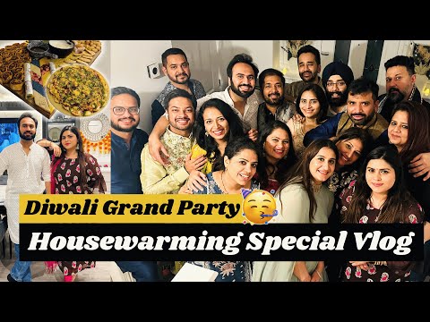 Our Indian Style House Warming Party In England | Indian Youtuber In England