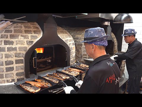 생선구이 Sold out every day! Amazing Grilled Fish Baked in a 500°C Oven - Korean food