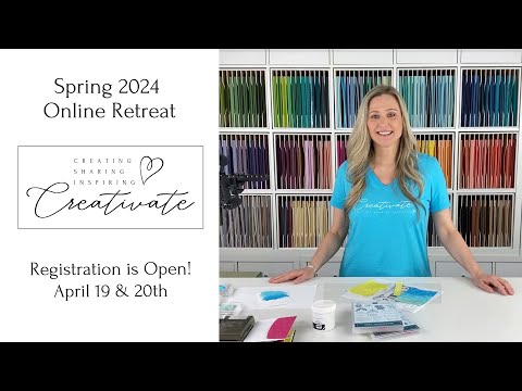 Creativate Spring 2024: The Ultimate Online Stamping & Crafting Event - Don't Miss Out!"