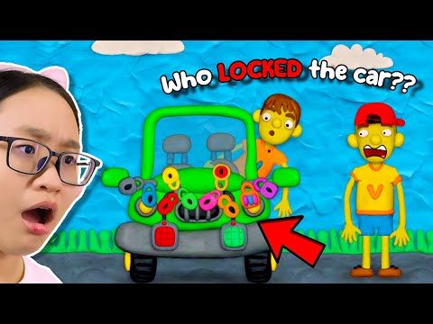 Vlad & Niki - 12 Locks - Someone LOCKED the CAR!!!