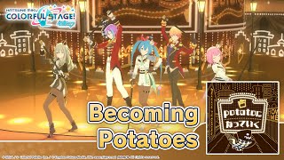 HATSUNE MIKU: COLORFUL STAGE! - Becoming Potatoes by Neru 3D Music Video - Wonderlands x Showtime