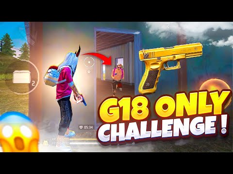 G18 PISTOL ONLY CHALLENGE IN FREE FIRE IN TELUGU