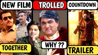 Pushpa 2 Trailer माहौल गरम हैं, Chulbul Pandey Seperate Film With Singham, Shaktimaan Trolled