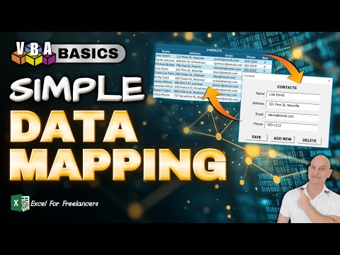 How To Map Userform Data To An Excel Table With 5 Lines Of Code