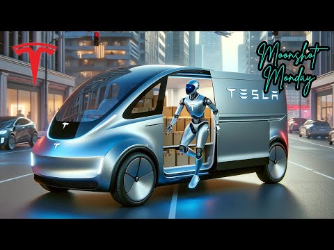 Tesla Robovan for Packages & People  💫