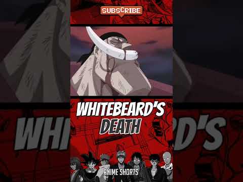 Whitebeard's Death ~ One Piece #Shorts