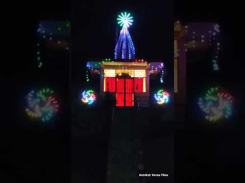 Shiv Dham Colony Shiv Mandir Light Decoration