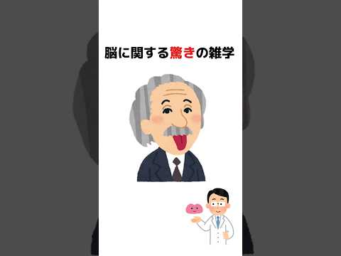 脳に関する驚きの雑学