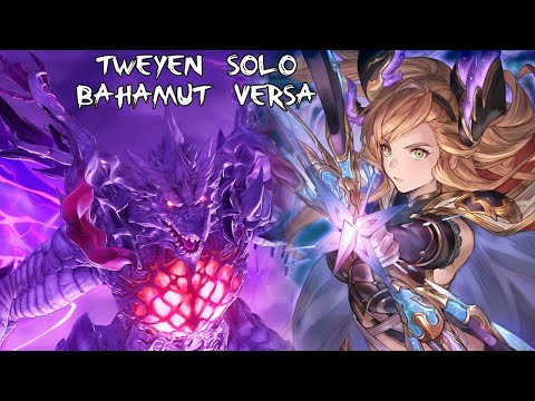 Tweyen Solo VS Bahamut Versa - Granblue Fantasy Relink