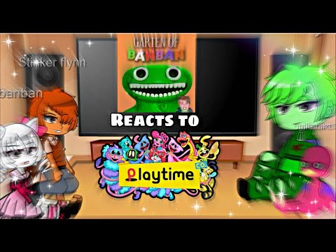 Garten of BanBan react to POPPY playtime ( by Serini Angel ) || GACHA ||