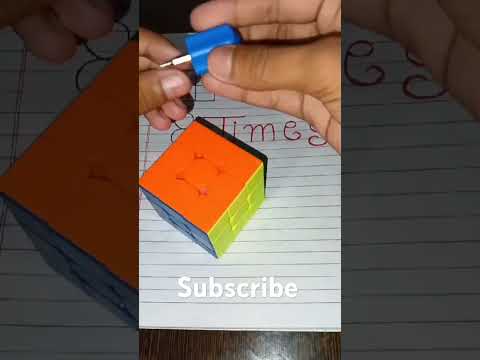 Rubi'x cube tricks #cubetrickvideo #rubikscube #cubing #cube #puzzle @Rcubez3 @Wasimvlogs04