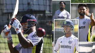 Indian Cricket Team Practice session today at WACA | KL Rahul, Yashasvi Jaiswal ahead of BGT 2024-25